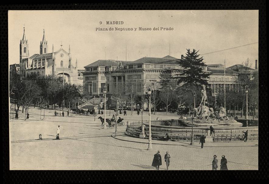 Plaza de Neptuno y Museo del Prado