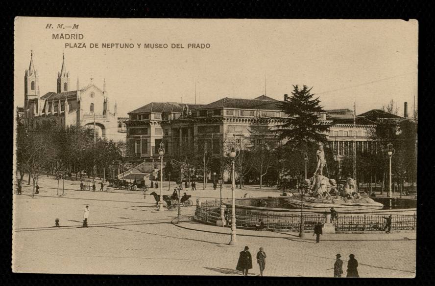 Plaza de Neptuno y Museo del Prado