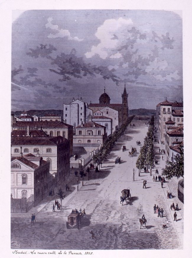 La nueva calle de la Princesa. 1868
