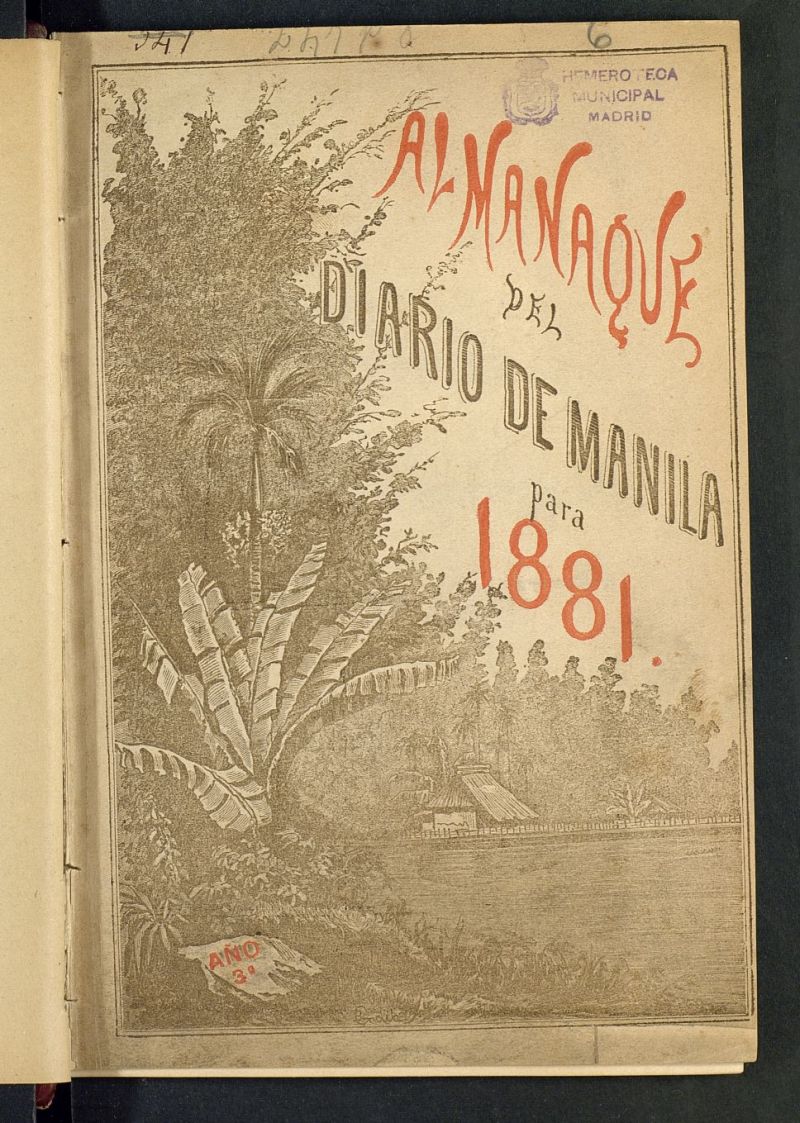 Almanaque del Diario de Manila para el ao 1881