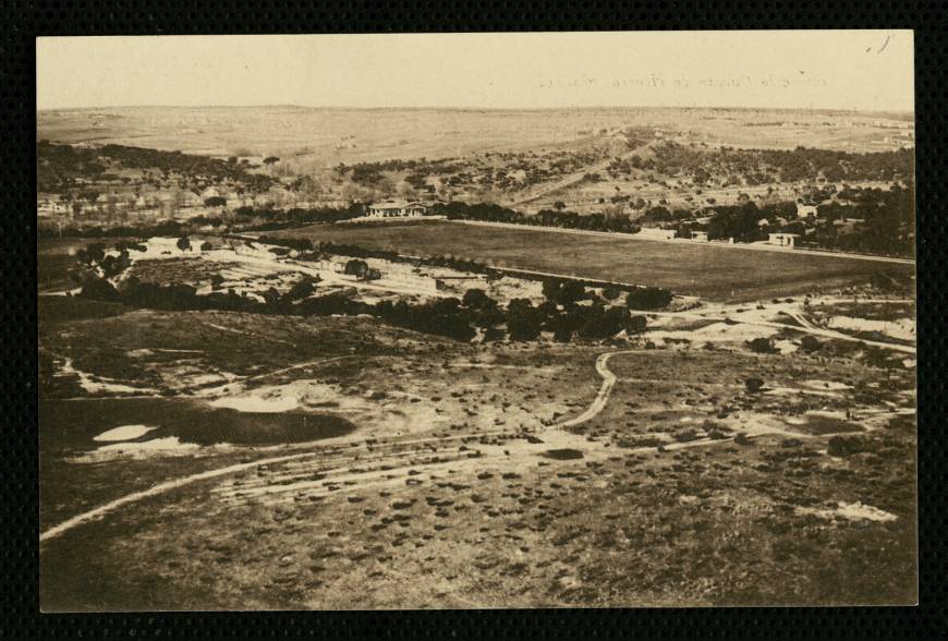 Club de Puerta de Hierro. Vista general del Campo de Polo