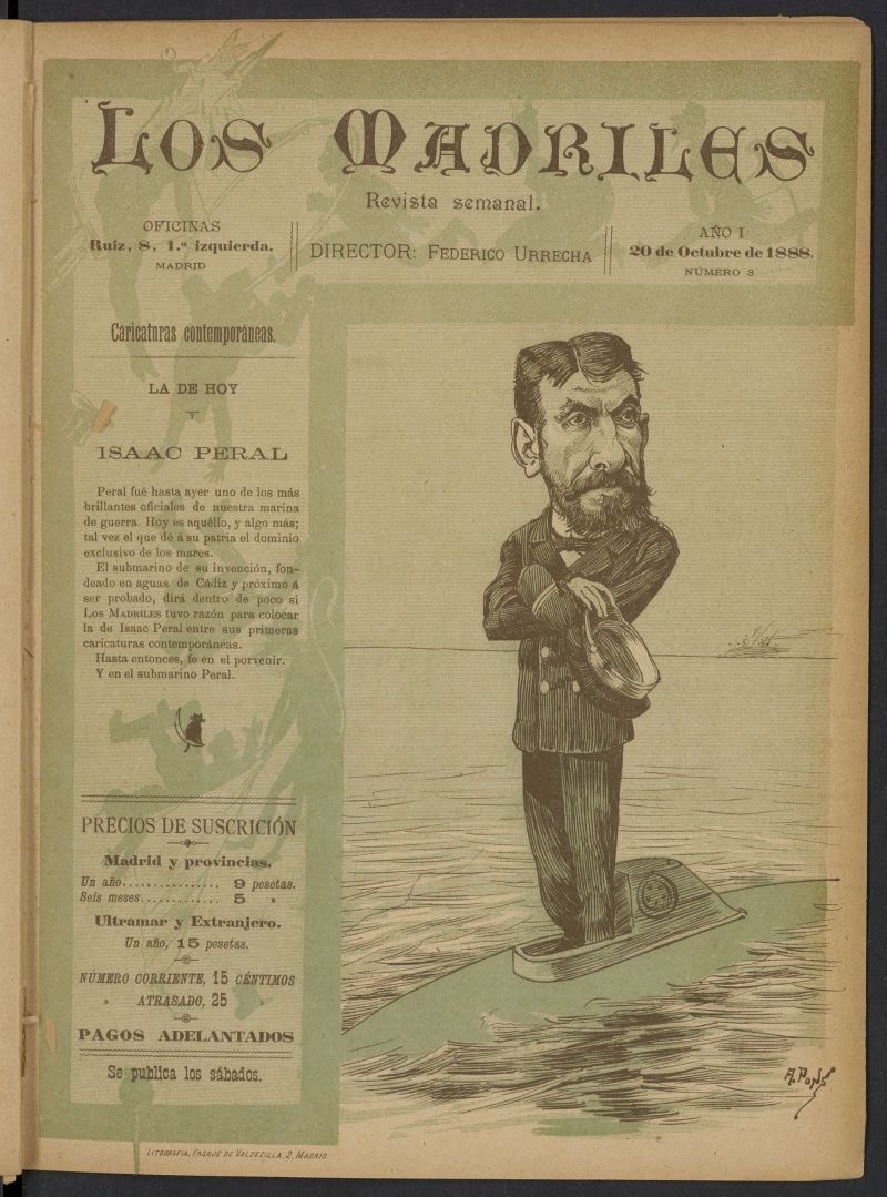 Los Madriles del 20 de octubre de 1888, n 3