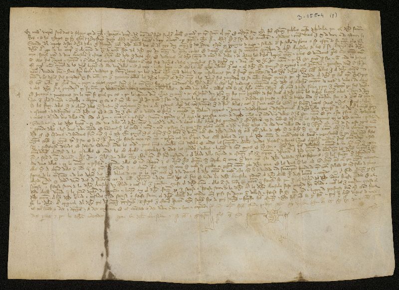 Traslado autorizado del 16 febrero 1390 de Carta de venta otorgada por Enrique II de los lugares de Cubas y Grin al Concejo de Madrid