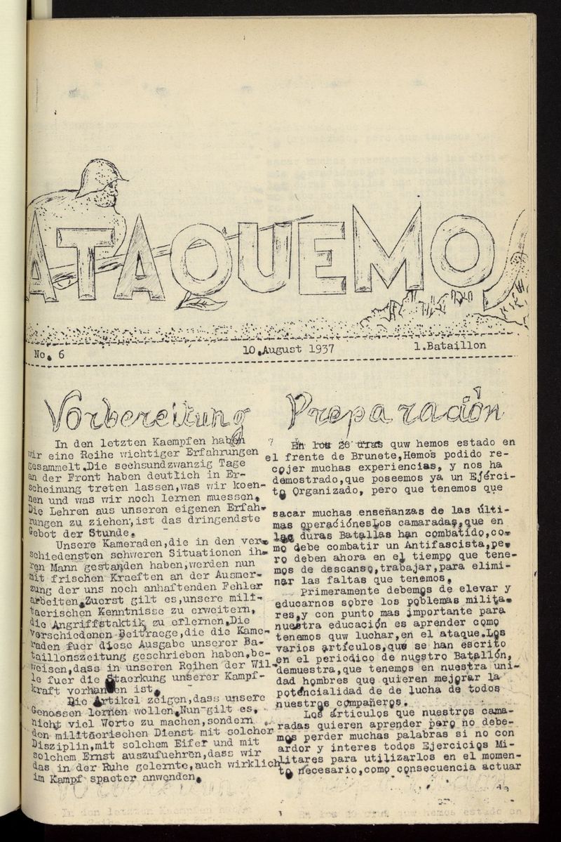 Ataquemos [Texto ciclostilado]