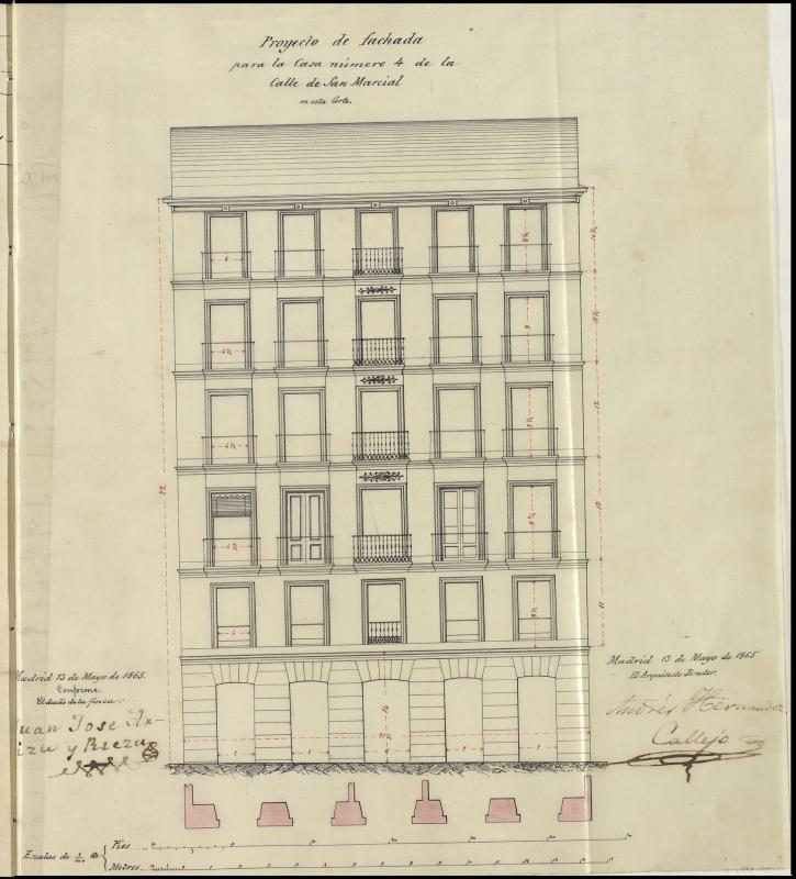 D. Juan Jos Arbizu, para construir de nueva p0lanta su casa Plaza de S. Marcial n 4, manzana 552.