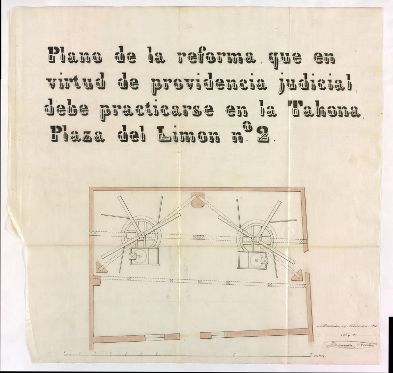 D. Jos Rodrguez, solicitando permiso para ejecutar varias obras en la casa n 2 de la Plaza del Limn.