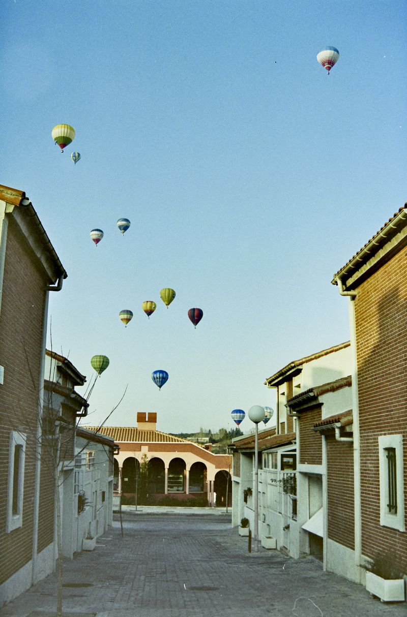 Los globos aerostticos dan una nota de color