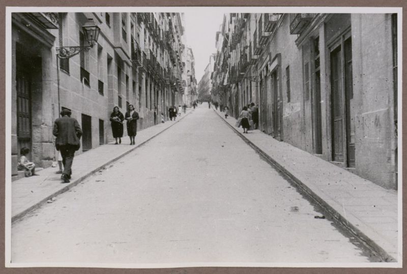 Calle de Zurita asfaltada