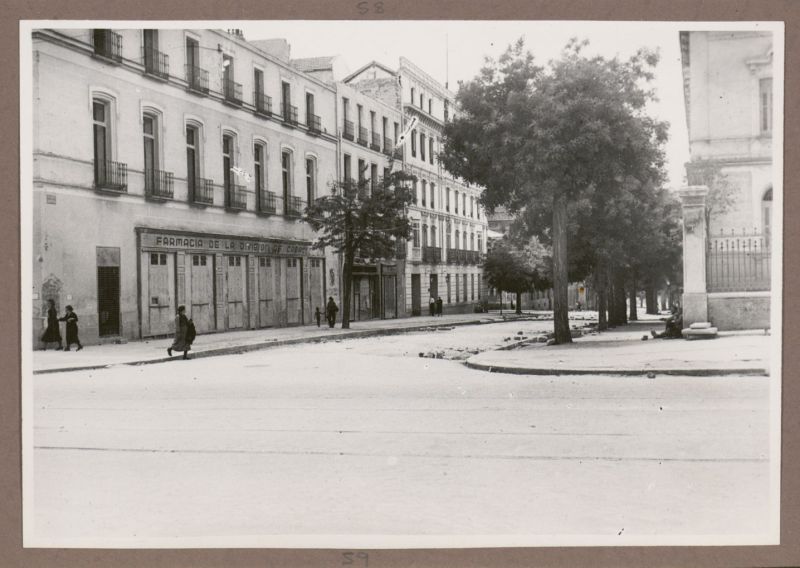 Calle de Quintana asfaltada