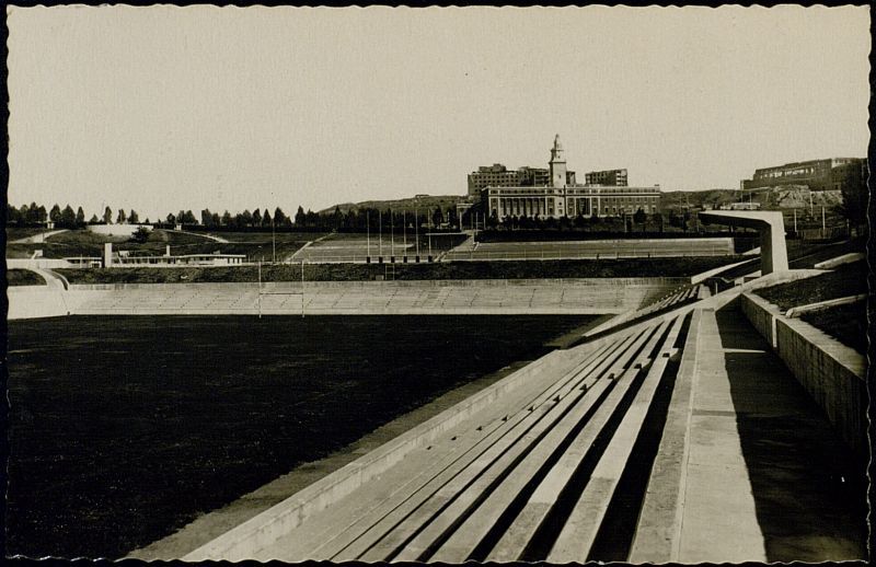 Ciudad Universitaria. Campo de Rugby