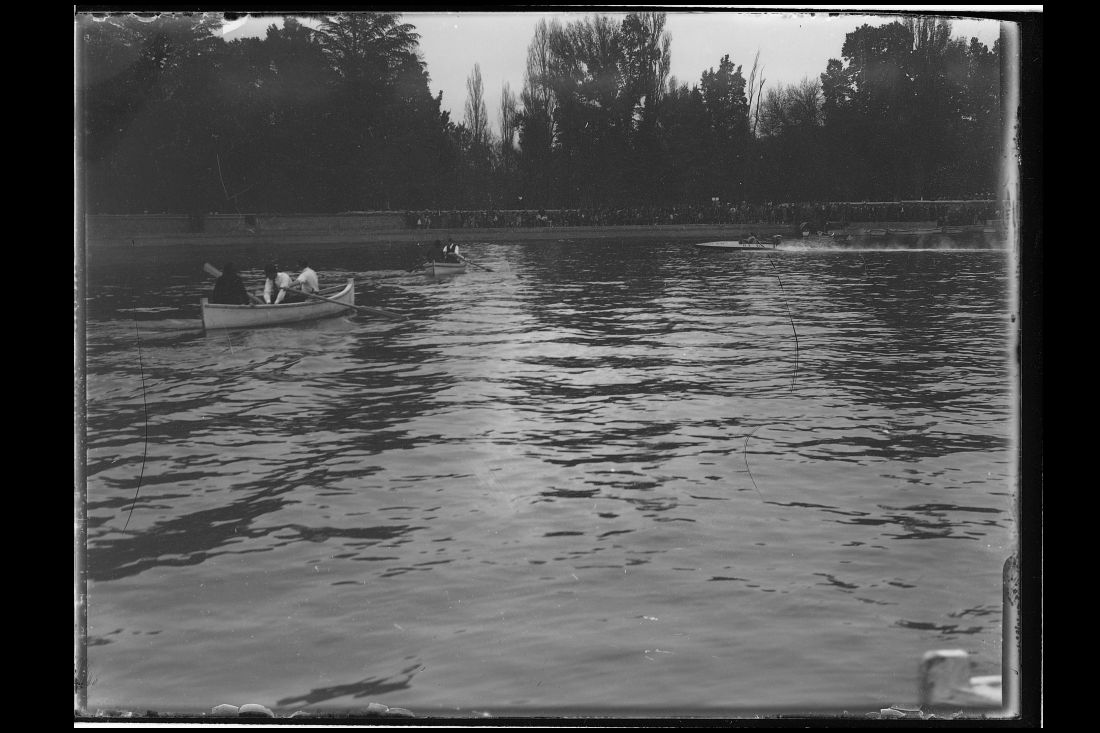 Barcas de recreo en el Lago de la Casa de Campo